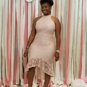 Blush Dress worn once